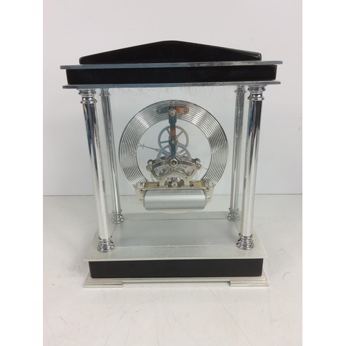 7 - Globe and a mantle clock