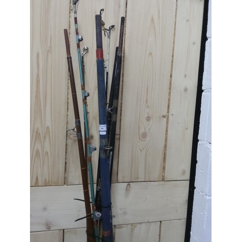 49 - Various fishing rods