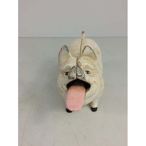 149 - Cast metal automaton money box in the form of a pig