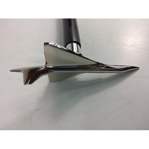 161 - Concorde topped walking stick
