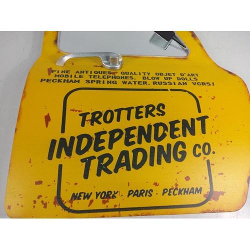 164 - Only Fools and Horses car door mirror, 48 x 42cms