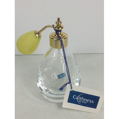 27 - New and boxed Caithness glass perfume atomiser