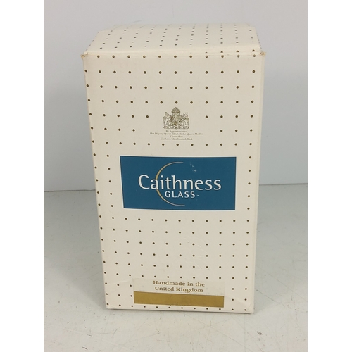 27 - New and boxed Caithness glass perfume atomiser