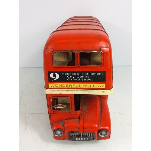 40 - Tin plate London bus