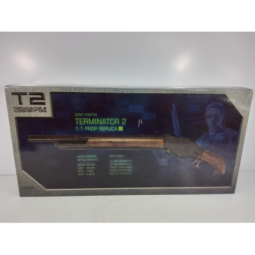 102 - Boxed T2 replica shotgun