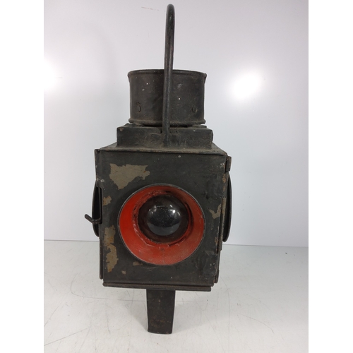 61 - Unusual vintage railway lamp