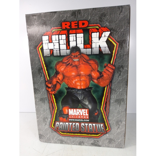 85 - Large red Hulk Marvel figure