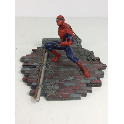 89 - Marvel Spiderman wall statue