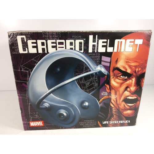 91 - Boxed Marvel Cerebro helmet