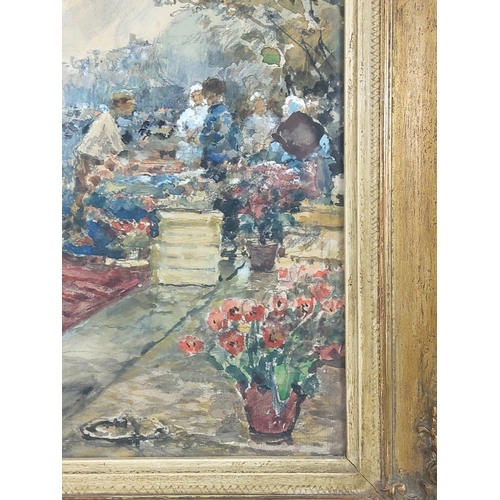 82 - Gilt Framed Herrmann C1980 watercolour, 43 x 37cms