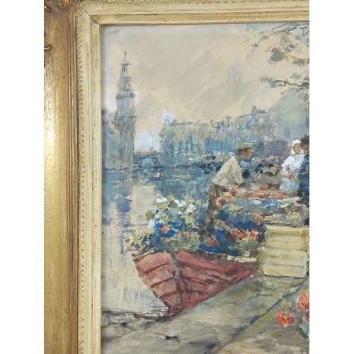 82 - Gilt Framed Herrmann C1980 watercolour, 43 x 37cms