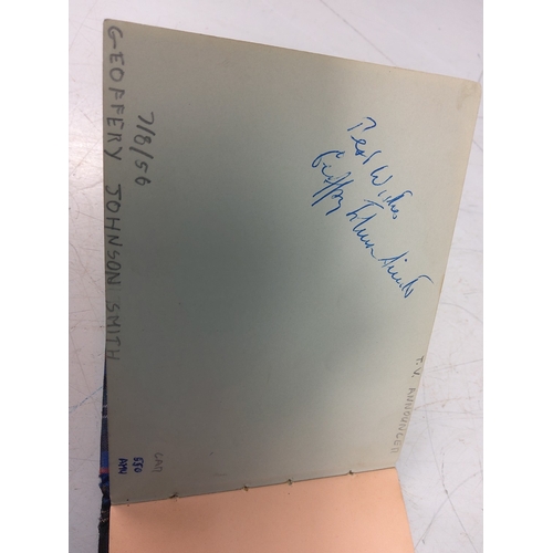 83 - Autograph book with many autographs from 1950's to 1970's, including Sidney James, Joan Crawford, To... 