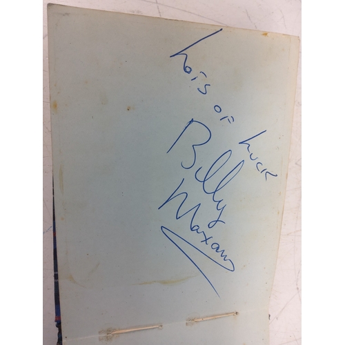 83 - Autograph book with many autographs from 1950's to 1970's, including Sidney James, Joan Crawford, To... 