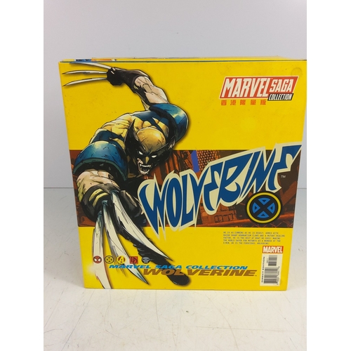 100 - Boxed Marvel Wolverine figure, AF (missing claws)