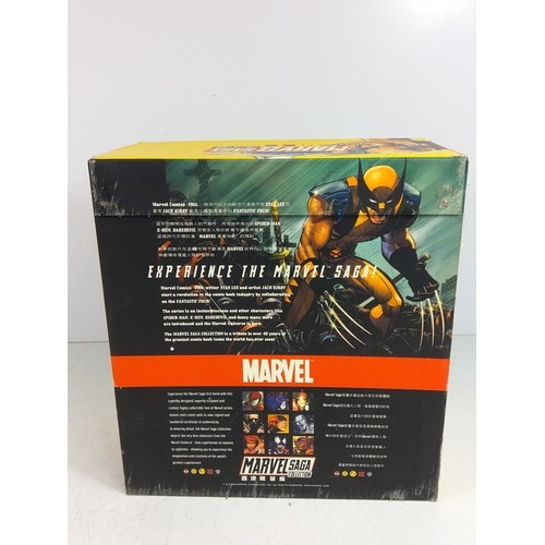 100 - Boxed Marvel Wolverine figure, AF (missing claws)