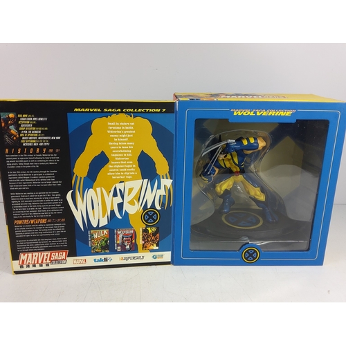 100 - Boxed Marvel Wolverine figure, AF (missing claws)