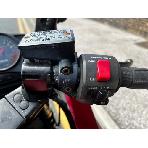 8 - Make: KAWASAKI 
Model: EX500-D3 (GPZ500)
Colour: RED
Registration: P663NVW
Engine Size (cc): 498
Tra... 