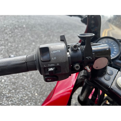 8 - Make: KAWASAKI 
Model: EX500-D3 (GPZ500)
Colour: RED
Registration: P663NVW
Engine Size (cc): 498
Tra... 