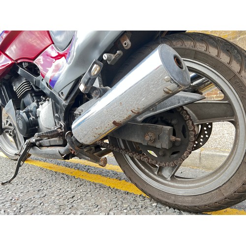 8 - Make: KAWASAKI 
Model: EX500-D3 (GPZ500)
Colour: RED
Registration: P663NVW
Engine Size (cc): 498
Tra... 