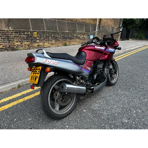 8 - Make: KAWASAKI 
Model: EX500-D3 (GPZ500)
Colour: RED
Registration: P663NVW
Engine Size (cc): 498
Tra... 