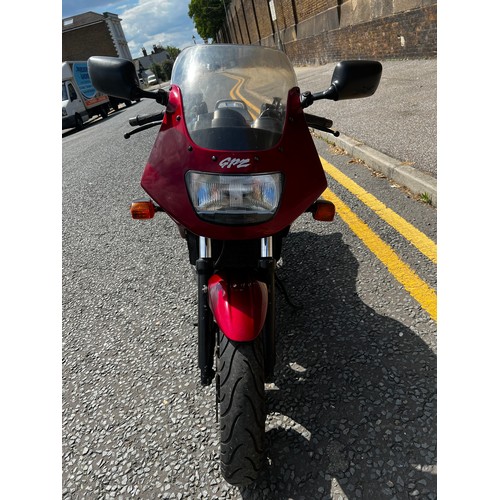 8 - Make: KAWASAKI 
Model: EX500-D3 (GPZ500)
Colour: RED
Registration: P663NVW
Engine Size (cc): 498
Tra... 