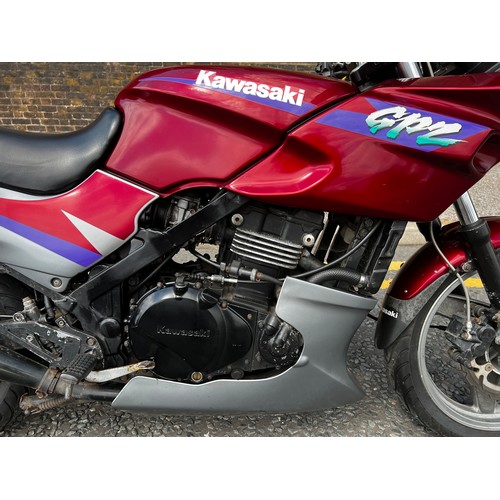 8 - Make: KAWASAKI 
Model: EX500-D3 (GPZ500)
Colour: RED
Registration: P663NVW
Engine Size (cc): 498
Tra... 