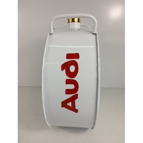 17 - Large Audi oil can