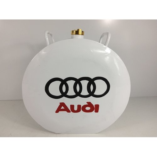 17 - Large Audi oil can