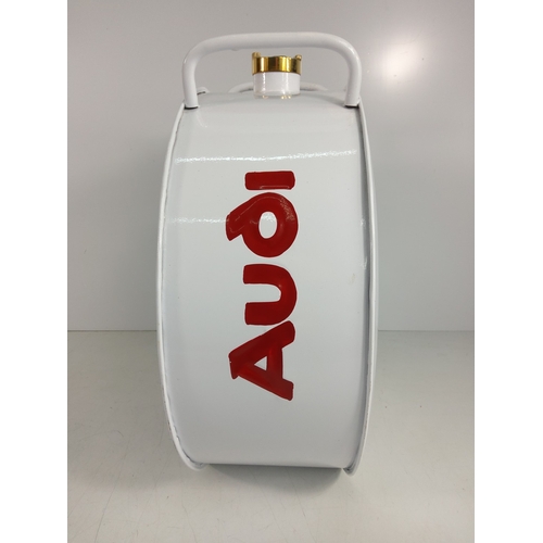 17 - Large Audi oil can