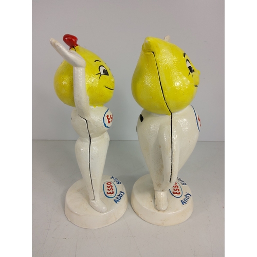 19 - Cast metal figure 'Andy and Abbie Slick'