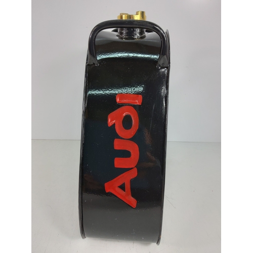 38 - Audi oil can