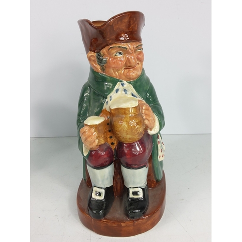 60 - 5 Toby jugs including Doulton