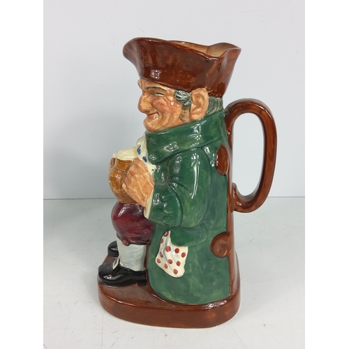 60 - 5 Toby jugs including Doulton