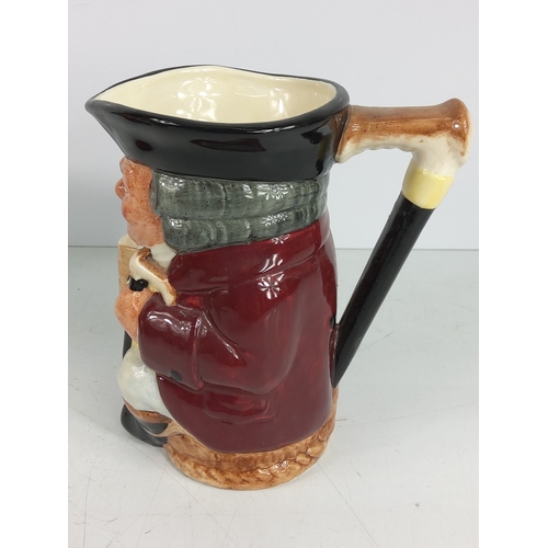 60 - 5 Toby jugs including Doulton