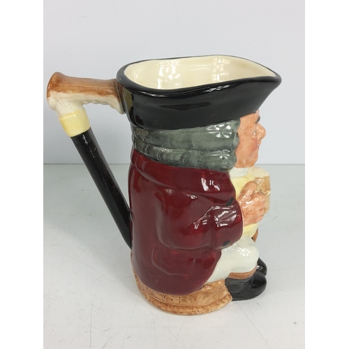 60 - 5 Toby jugs including Doulton