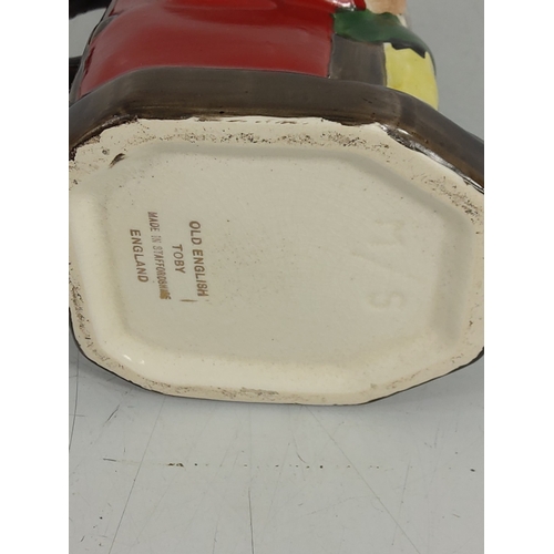 60 - 5 Toby jugs including Doulton