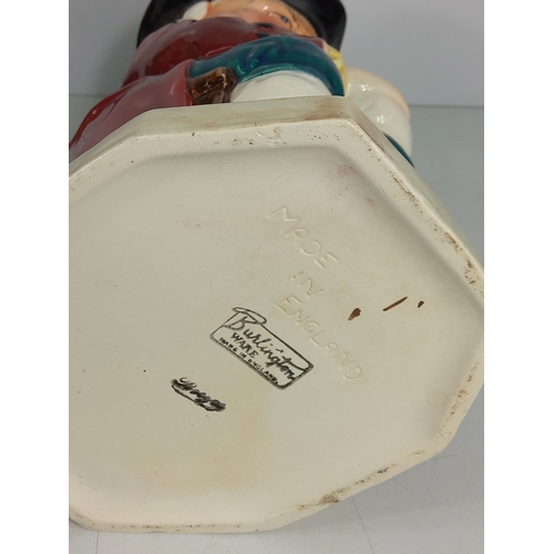 60 - 5 Toby jugs including Doulton