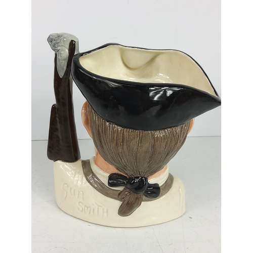 61 - 5 Doulton Toby jugs