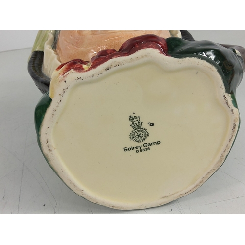 61 - 5 Doulton Toby jugs