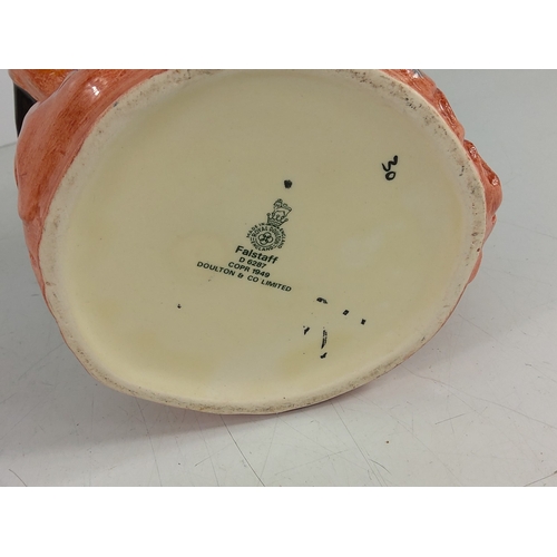 61 - 5 Doulton Toby jugs