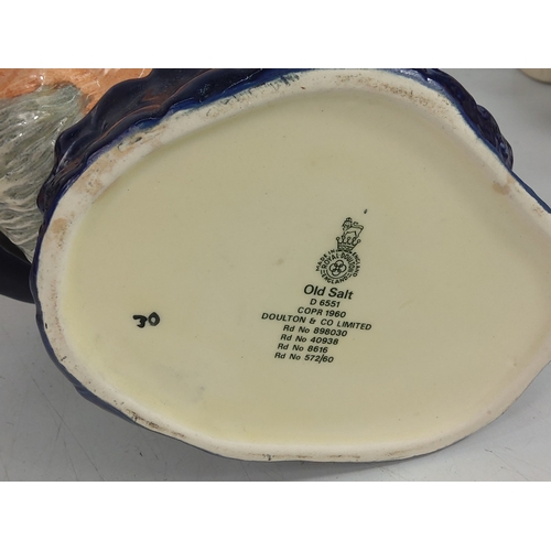 61 - 5 Doulton Toby jugs