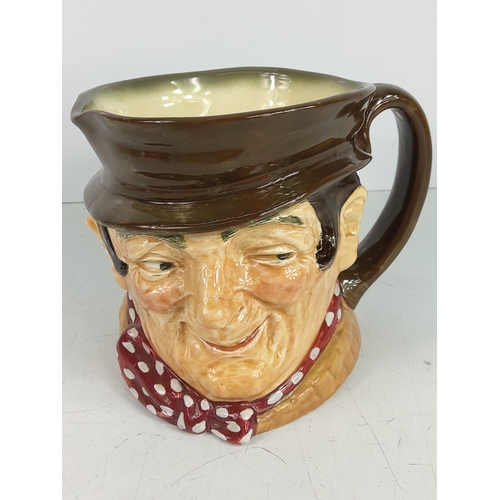 62 - 5 Doulton Toby jugs