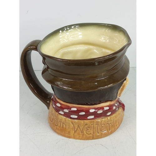 62 - 5 Doulton Toby jugs