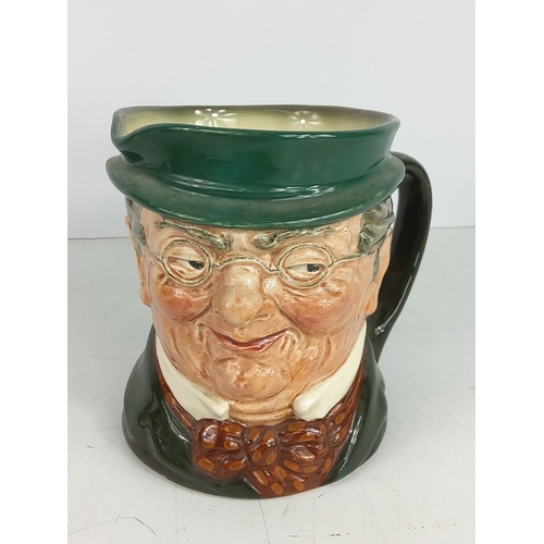 62 - 5 Doulton Toby jugs