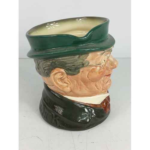 62 - 5 Doulton Toby jugs