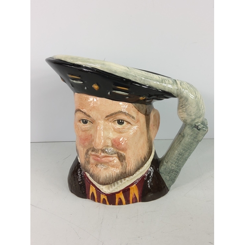 62 - 5 Doulton Toby jugs