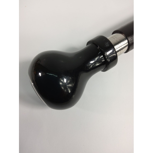 45 - Mercedes topped walking stick