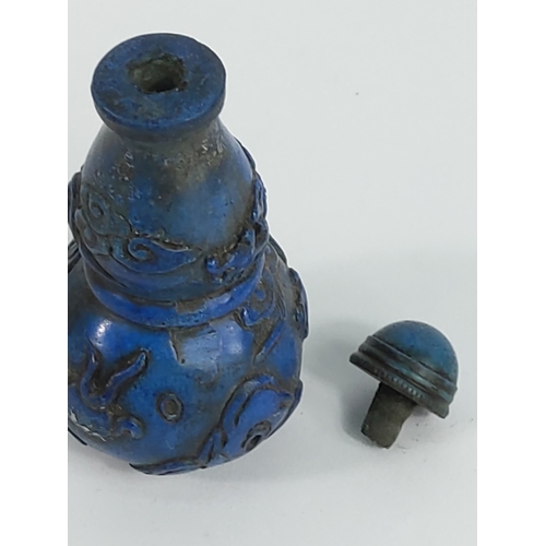 332 - Oriental opium flask