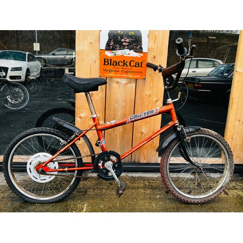 10 - Raleigh Grifter mk2 bicycle for nostalgic wall art / spares or repair