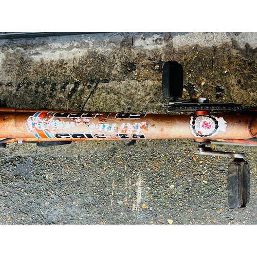 10 - Raleigh Grifter mk2 bicycle for nostalgic wall art / spares or repair